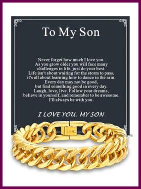 Mens Stainless Steel Cuban Link Bracelet 8.3 Inch 12mm